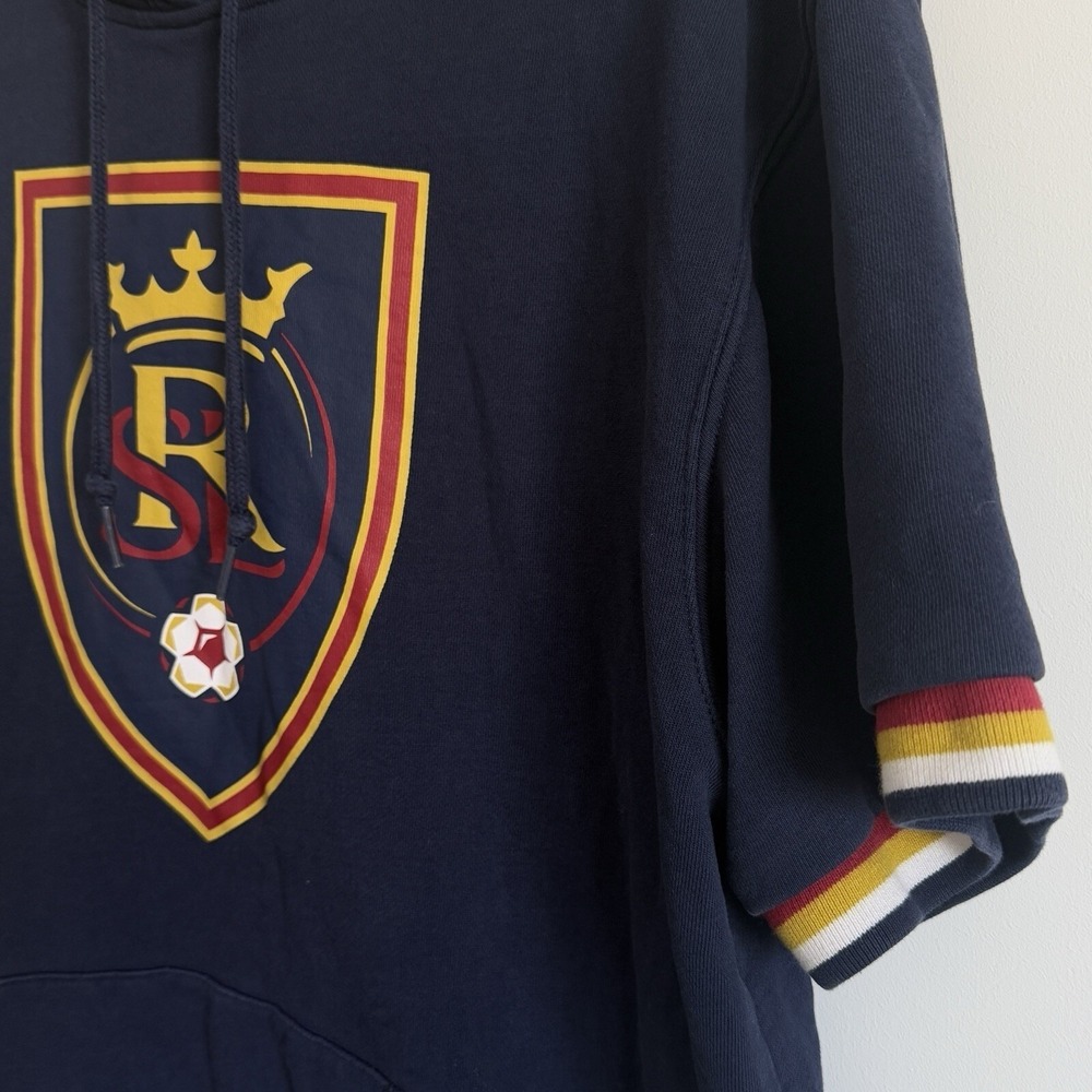 Real Salt Lake Soccer Mens Hoodie Top Sports Game Sz L